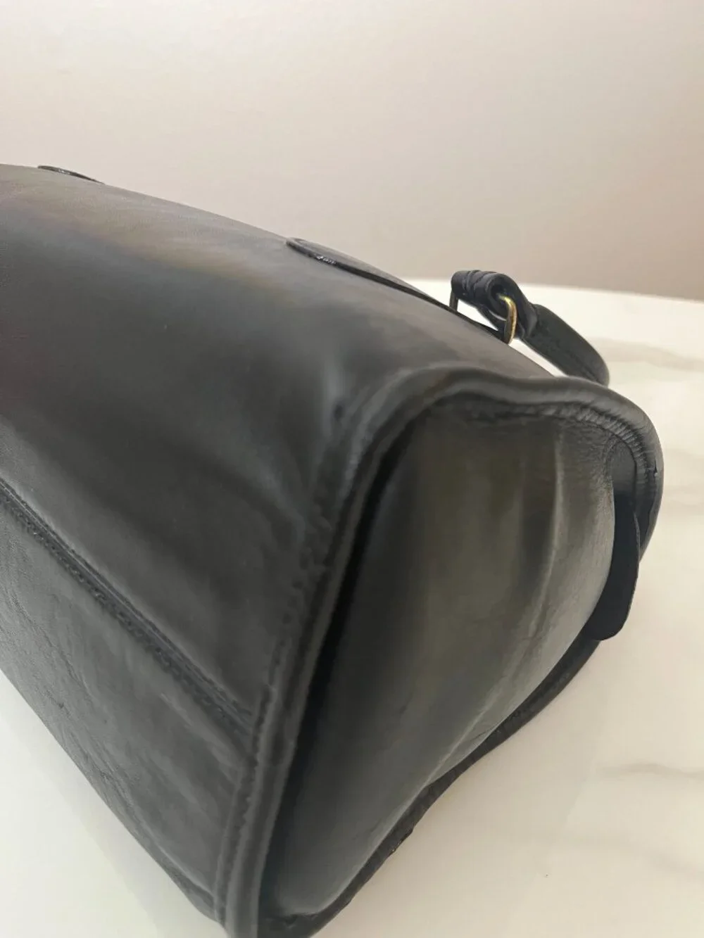 Coach Madison Satchel Limited Edition 17995 Black Leather Bowler Doctor Bag - Picture 8 of 13